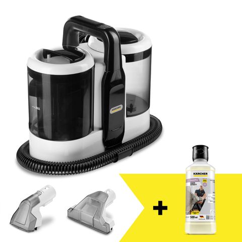 Kit Extratora Kärcher Home Care + Detergente CarpetPro PowerExtract 500ml